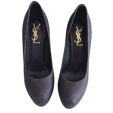 ysl heels usa|ysl denim heels.